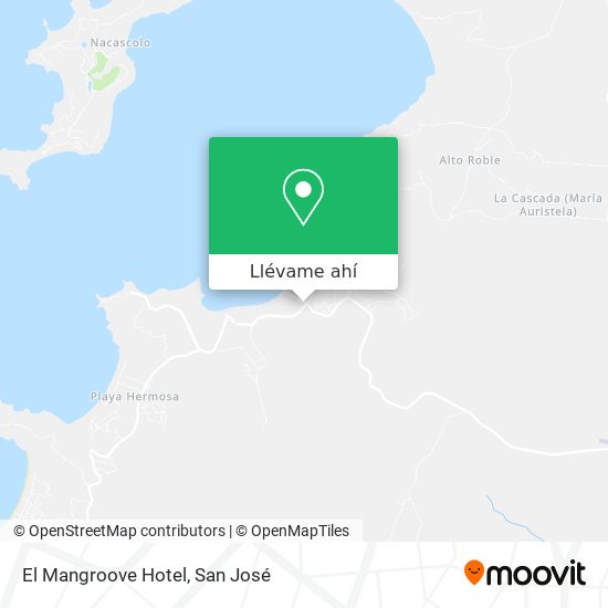 Mapa de El Mangroove Hotel