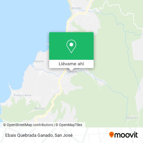 Mapa de Ebais Quebrada Ganado