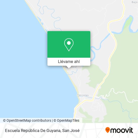 Mapa de Escuela República De Guyana