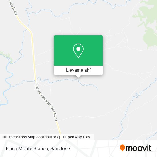 Mapa de Finca Monte Blanco