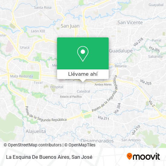 Mapa de La Esquina De Buenos Aires