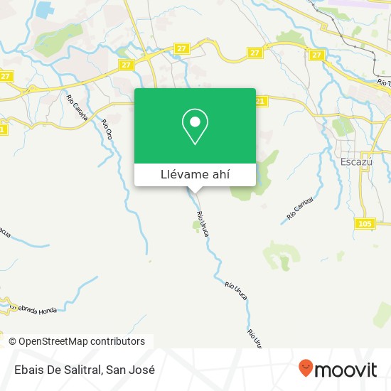 Mapa de Ebais De Salitral