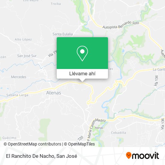 Mapa de El Ranchito De Nacho