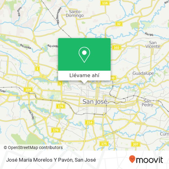 Mapa de José María Morelos Y Pavón