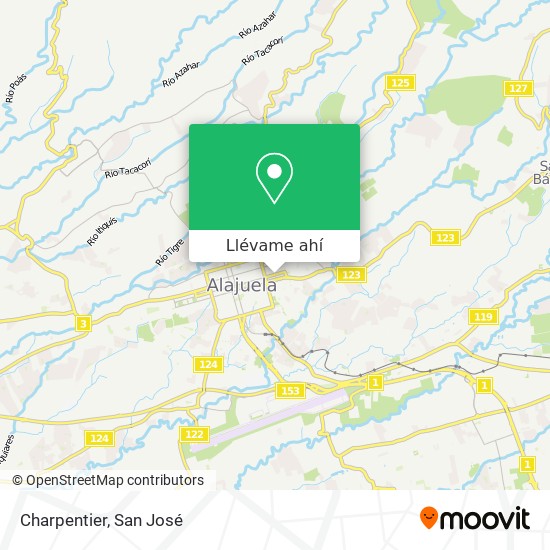Mapa de Charpentier