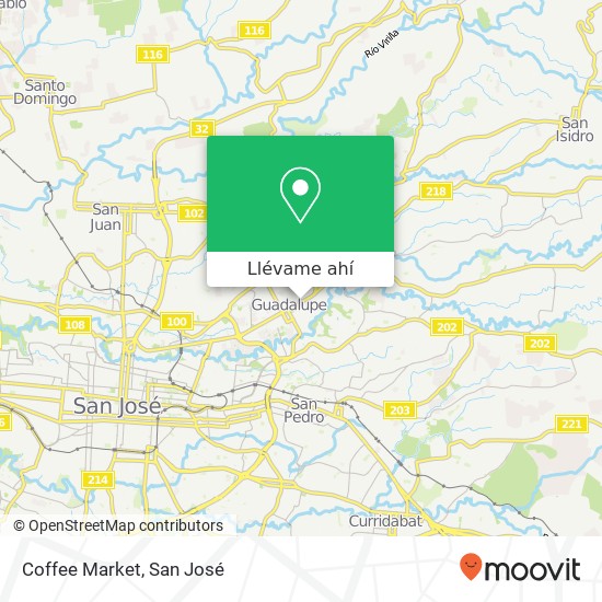 Mapa de Coffee Market