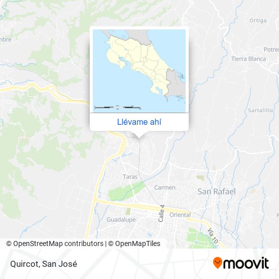 Mapa de Quircot
