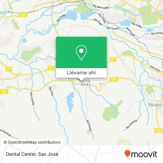 Mapa de Dental Center