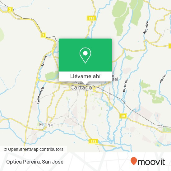 Mapa de Optica Pereira