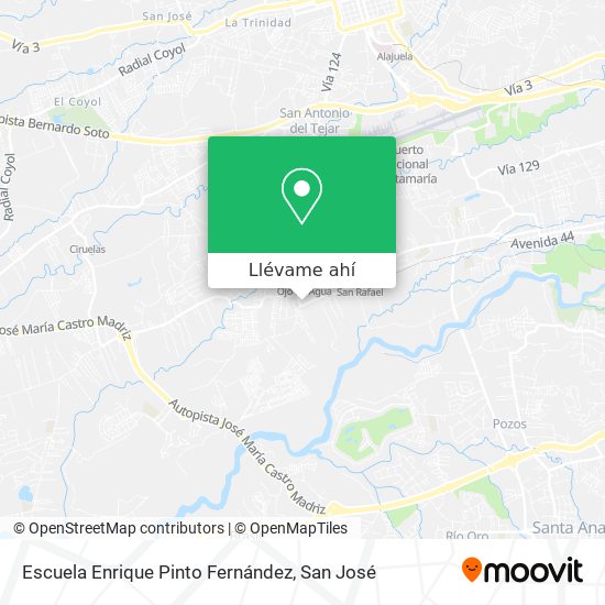 Mapa de Escuela Enrique Pinto Fernández