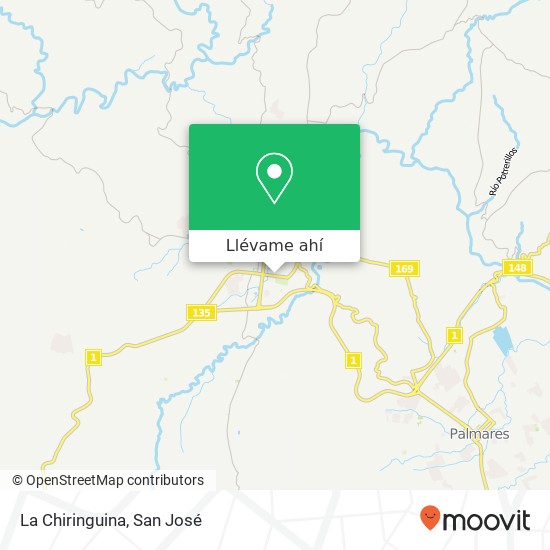 Mapa de La Chiringuina