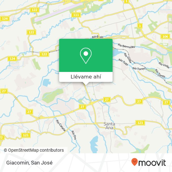 Mapa de Giacomin