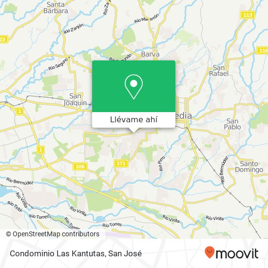 Mapa de Condominio Las Kantutas