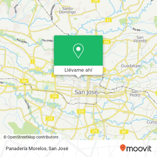 Mapa de Panadería Morelos