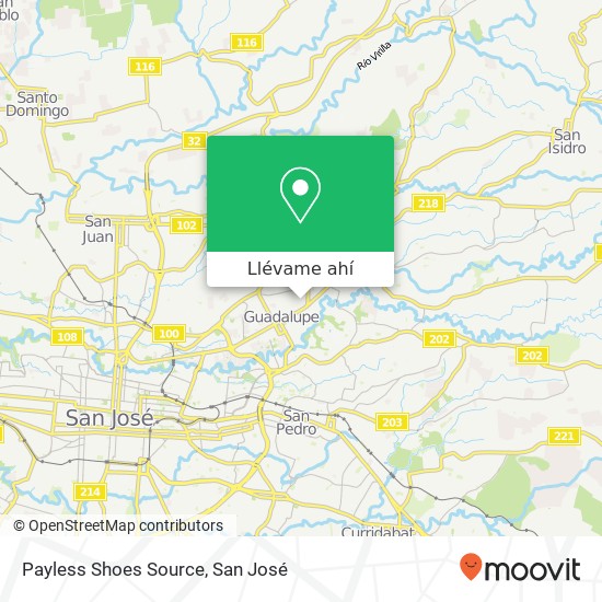 Mapa de Payless Shoes Source