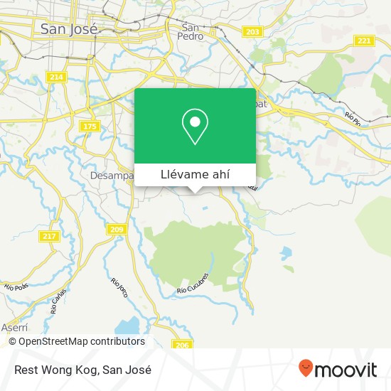 Mapa de Rest Wong Kog