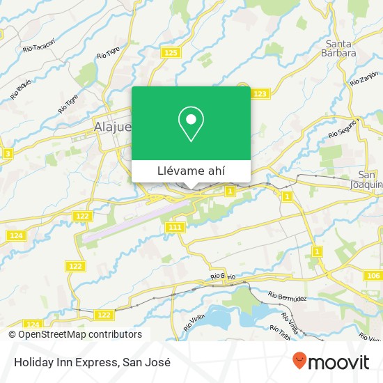 Mapa de Holiday Inn Express