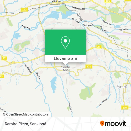 Mapa de Ramiro Pizza
