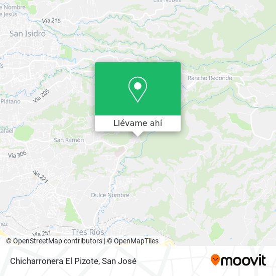 Mapa de Chicharronera El Pizote