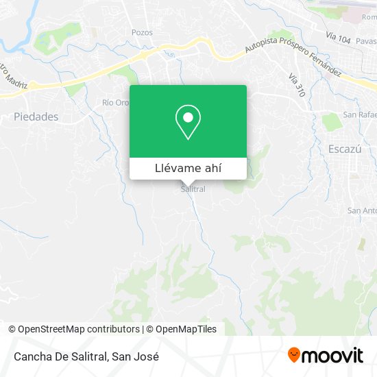 Mapa de Cancha De Salitral