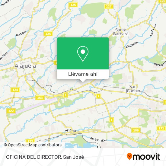 Mapa de OFICINA DEL DIRECTOR
