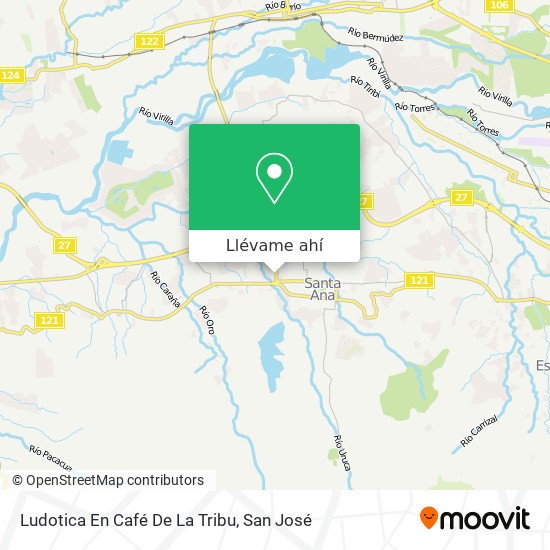Mapa de Ludotica En Café De La Tribu