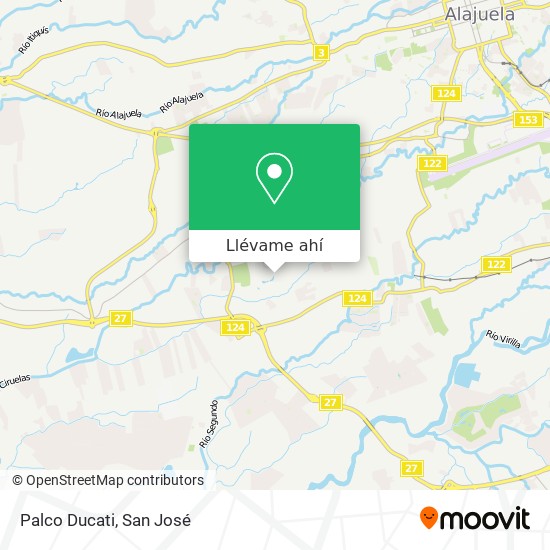 Mapa de Palco Ducati