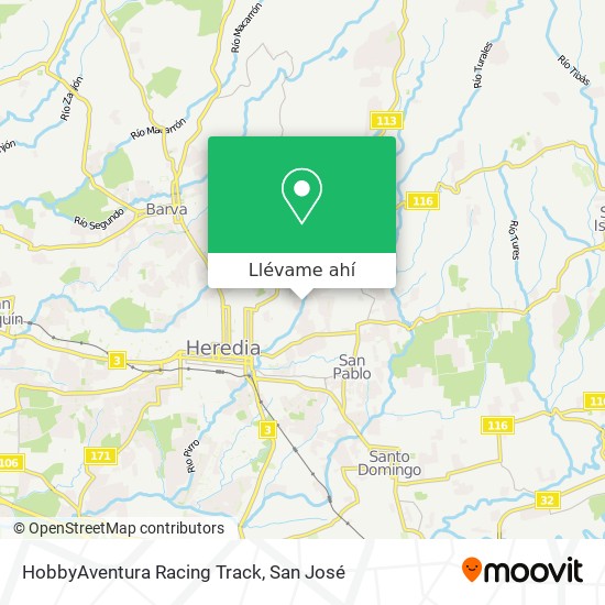 Mapa de HobbyAventura Racing Track