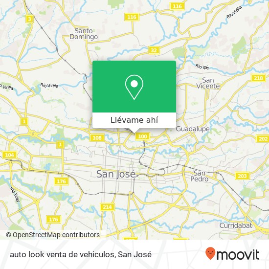 Mapa de auto look venta de vehiculos