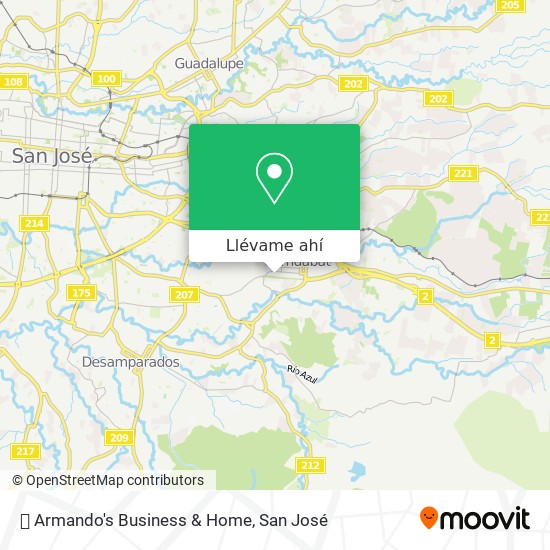 Mapa de 📶 Armando's Business & Home