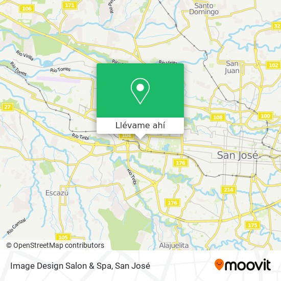 Mapa de Image Design Salon & Spa