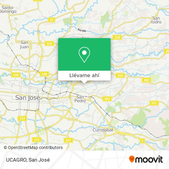 Mapa de UCAGRO