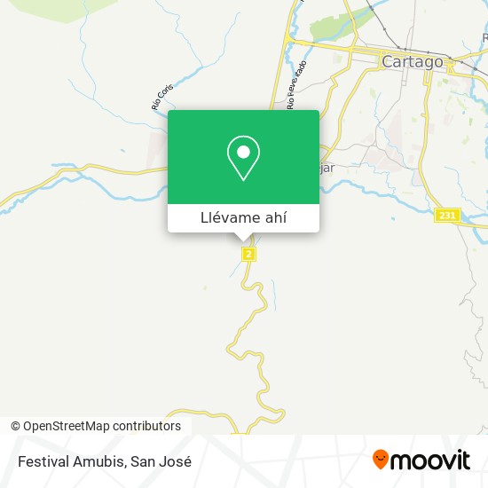 Mapa de Festival Amubis