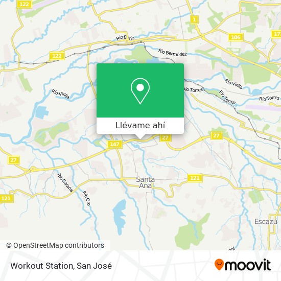 Mapa de Workout Station