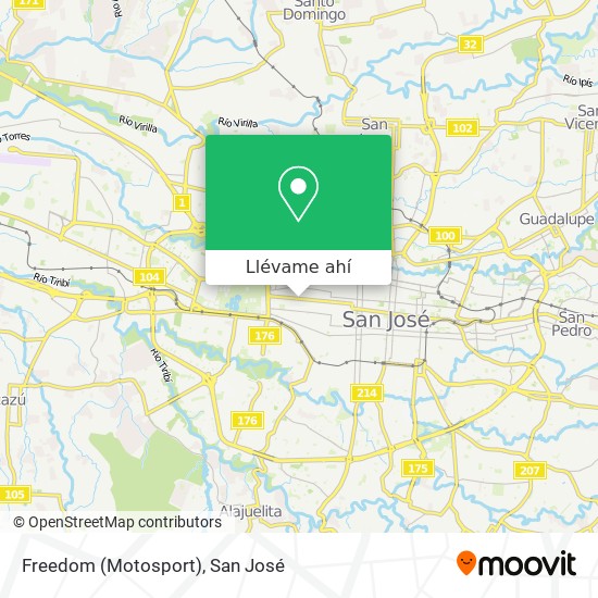 Mapa de Freedom (Motosport)