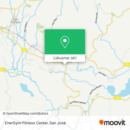 Mapa de EnerGym-Fitness Center