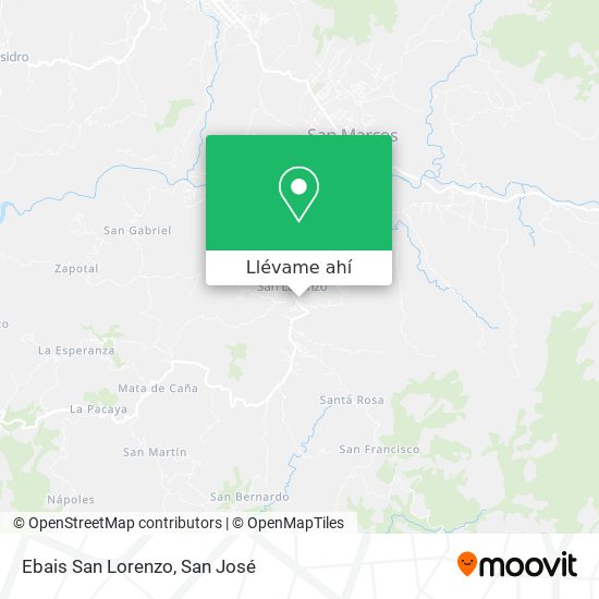 Mapa de Ebais San Lorenzo