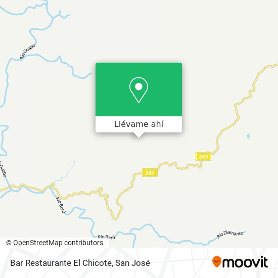 Mapa de Bar Restaurante El Chicote