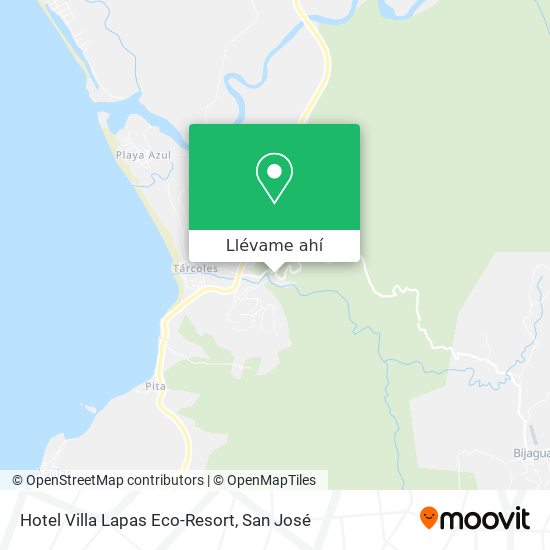 Mapa de Hotel Villa Lapas Eco-Resort