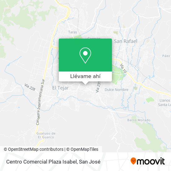 Mapa de Centro Comercial Plaza Isabel