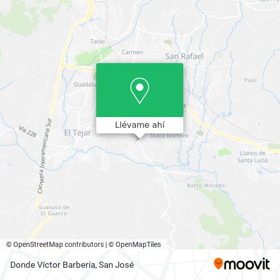 Mapa de Donde Víctor Barbería