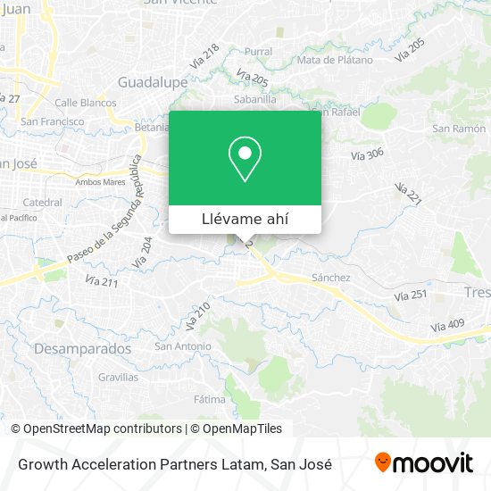 Mapa de Growth Acceleration Partners Latam