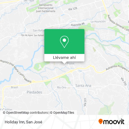 Mapa de Holiday Inn