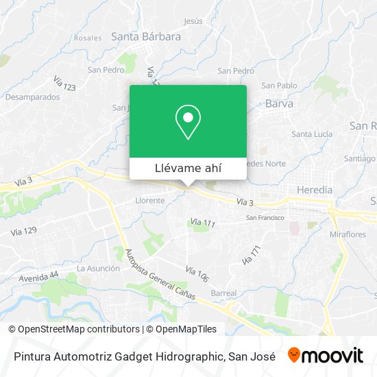 Mapa de Pintura Automotriz Gadget Hidrographic