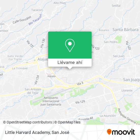 Mapa de Little Harvard Academy