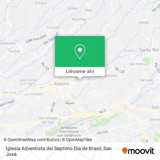 Mapa de Iglesia Adventista del Septimo Dia de Brasil