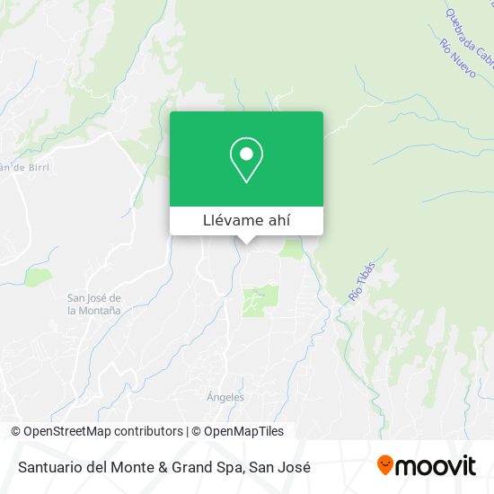 Mapa de Santuario del Monte & Grand Spa