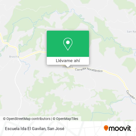 Mapa de Escuela Ida El Gavilan