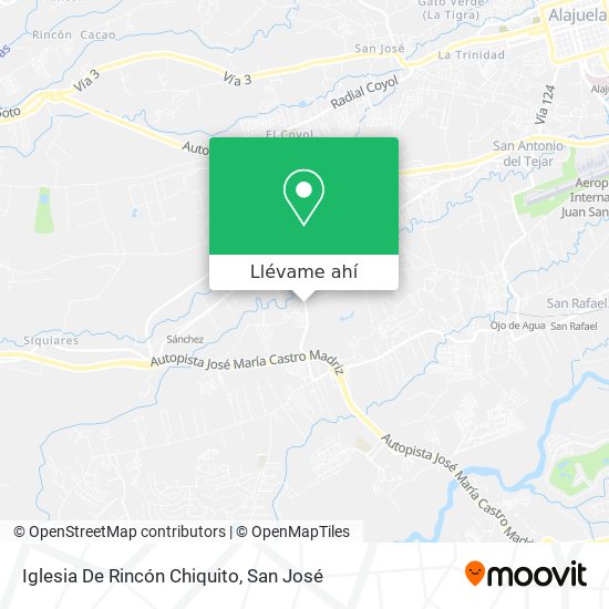 Mapa de Iglesia De Rincón Chiquito