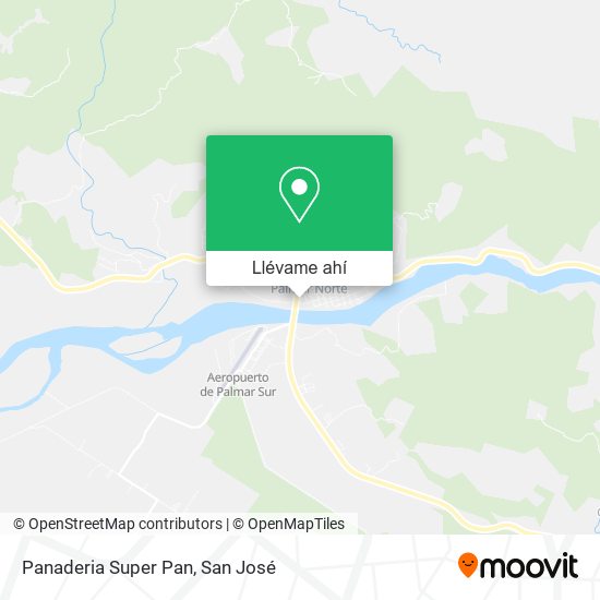 Mapa de Panaderia Super Pan